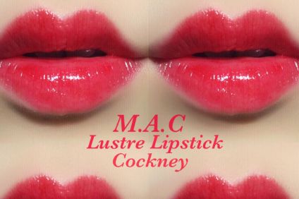 MAC cockney水红奢和YSL方管1号大红色口红，哪个好看？-1